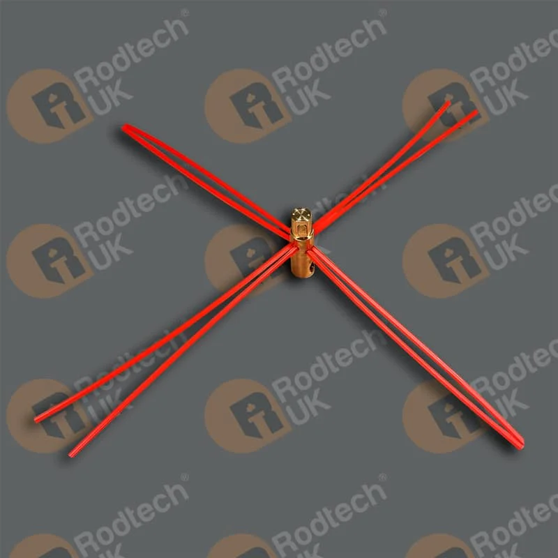 Mid Rod Head - (Inter fils-cannes) Mini Click 450mm avec dôme B2-10