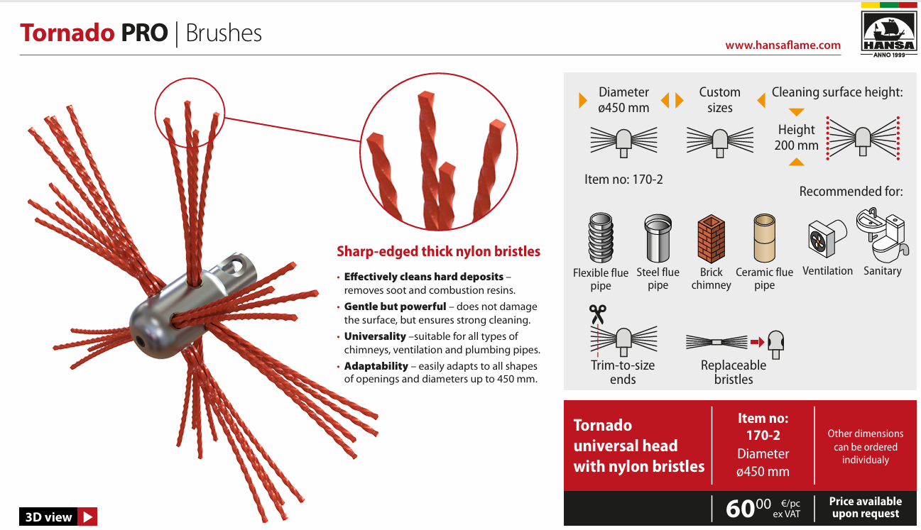 Tête universelle TORNADO PRO – Image 3