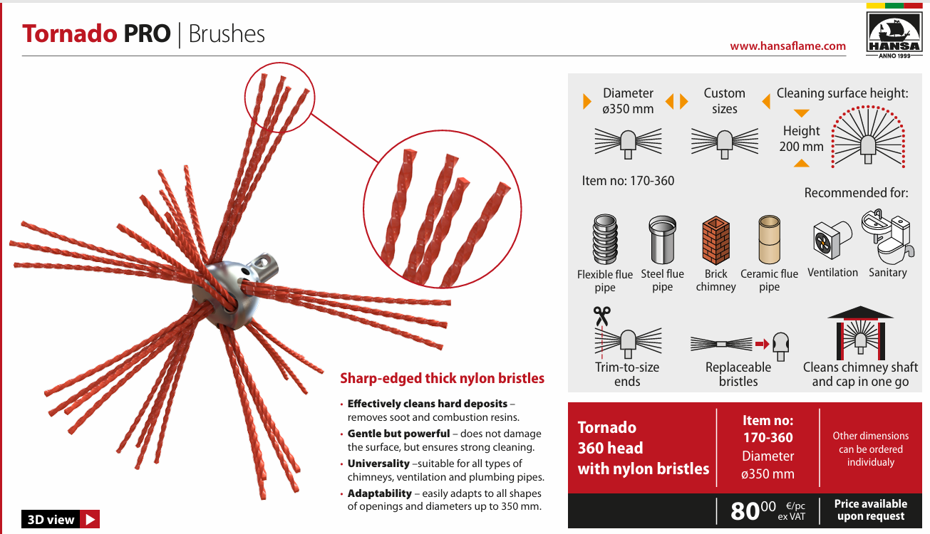 Tête 360 TORNADO PRO – Image 2