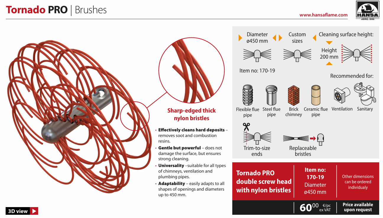 Tête double screw TORNADO PRO – Image 2